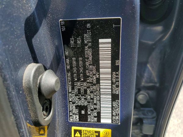 2019 TOYOTA HIGHLANDER HYBRID Ltd/Ltd Platinum Hybrid