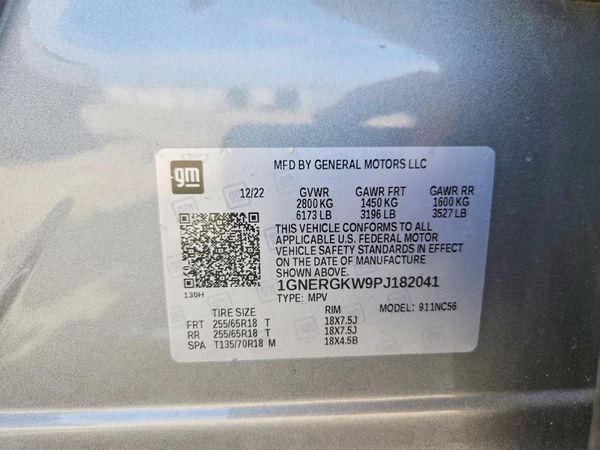 2023 CHEVROLET TRAVERSE LT