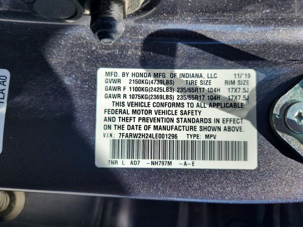 2020 HONDA CR-V