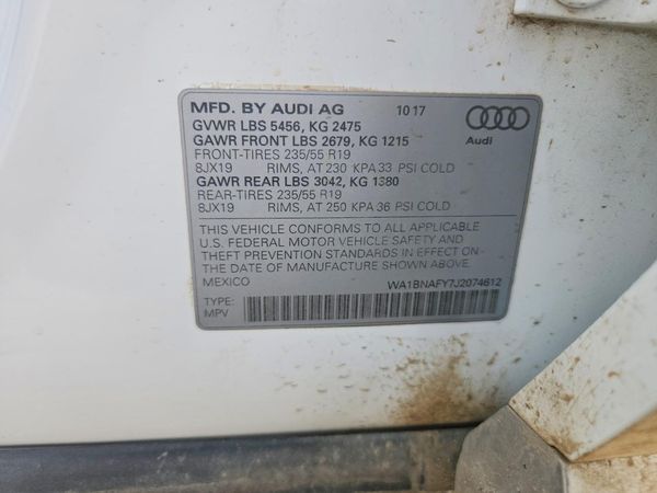 2018 AUDI Q5 quattro Premium Plus