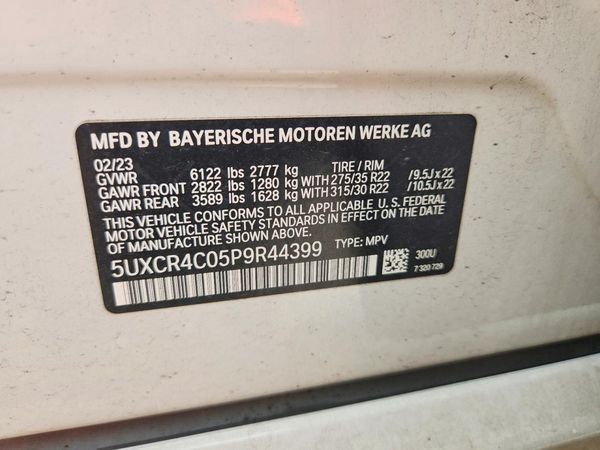 2023 BMW X5 sDrive40i