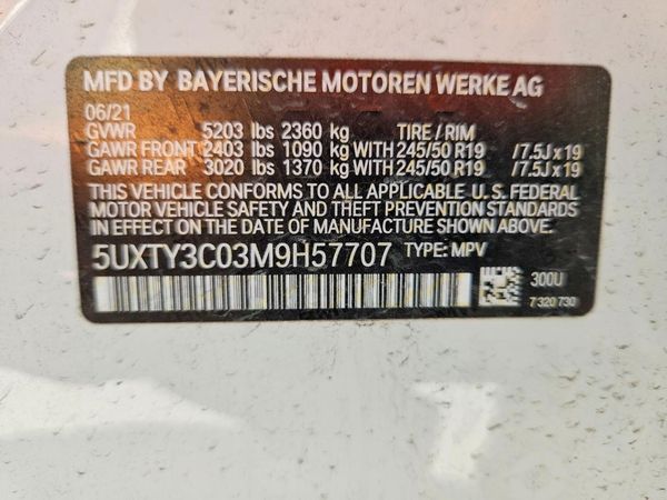 2021 BMW X3 sDrive30i
