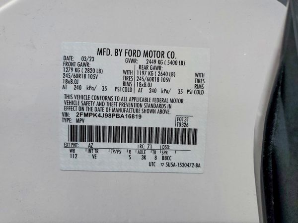 2023 FORD EDGE SEL