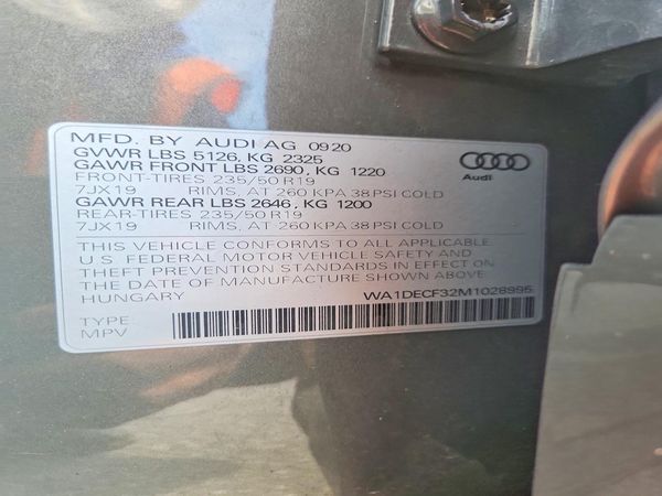 2021 AUDI Q3