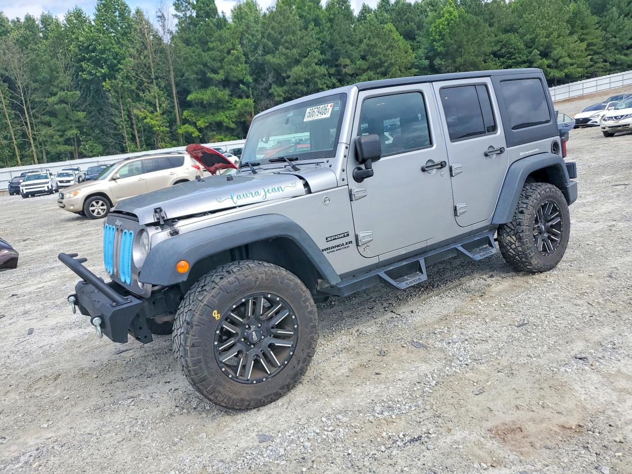 2017 JEEP WRANGLER UNLIMITED SPORT 4X4