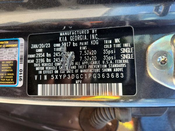 2023 KIA TELLURIDE