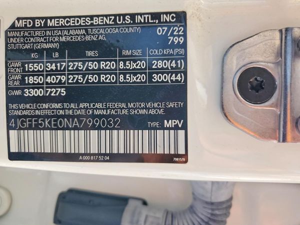 2022 MERCEDES-BENZ GLS