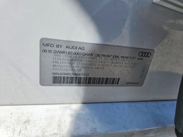 2017 AUDI A8 quattro Sport L