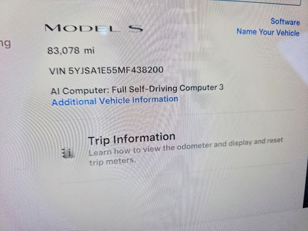 2021 TESLA MODEL S
