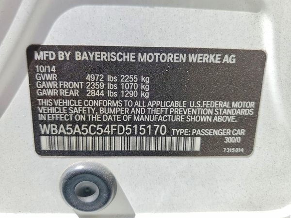 2015 BMW 528