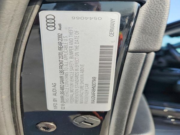 2017 AUDI A4 Premium, Ultra Premium