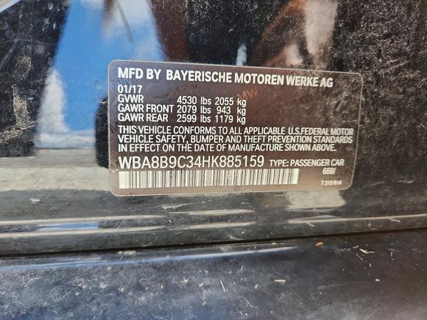 2017 BMW 330