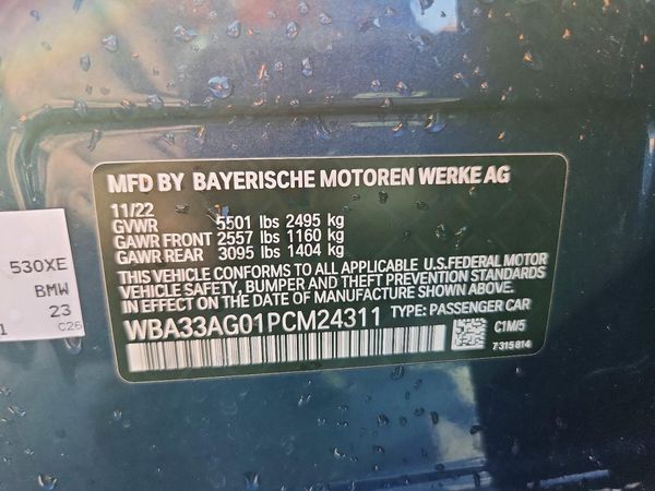 2023 BMW 530XE