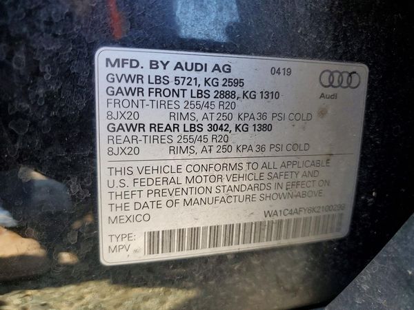 2019 AUDI SQ5