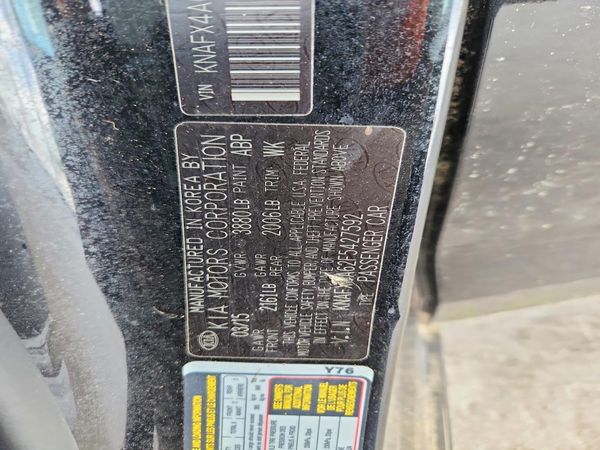 2015 KIA FORTE