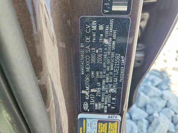 2018 KIA FORTE