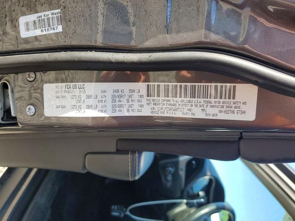2015 JEEP CHEROKEE LATITUDE 4X4
