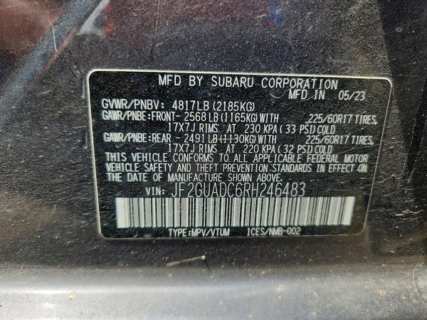 2024 SUBARU CROSSTREK Premium