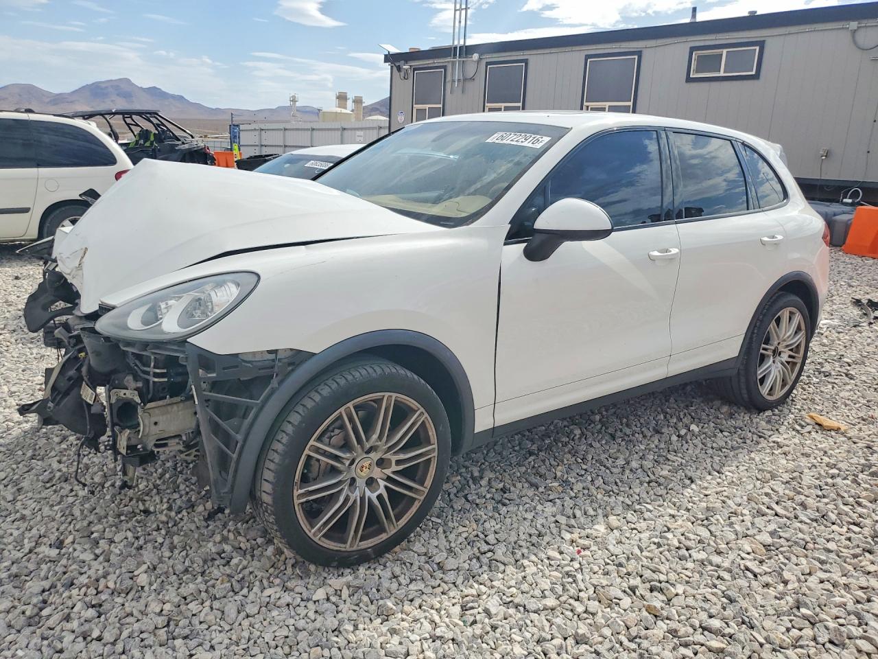 2013 PORSCHE CAYENNE S — Front 3/4