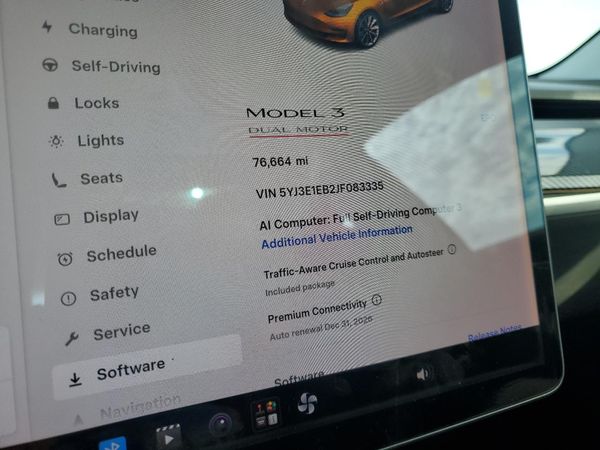 2018 TESLA MODEL 3