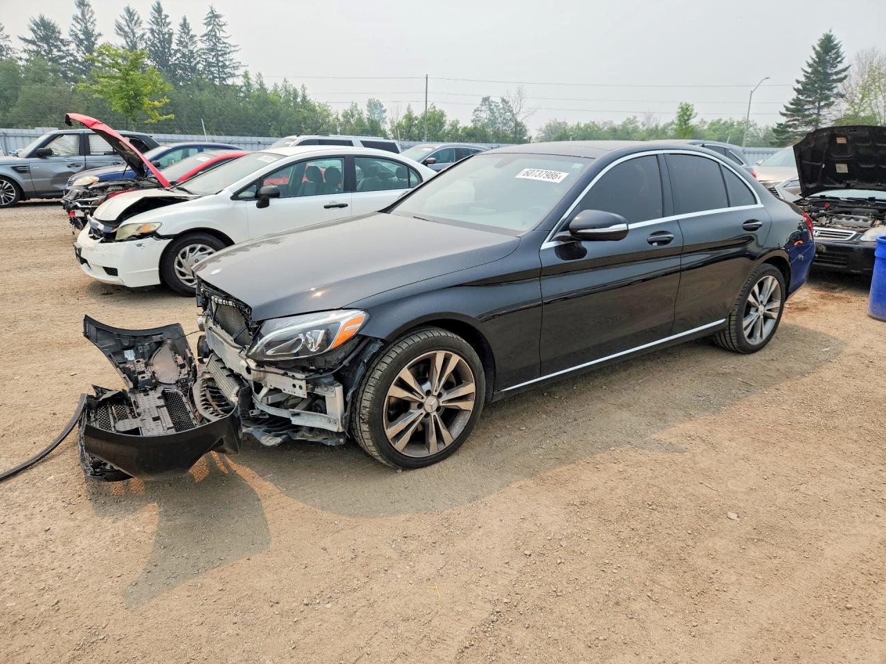 2015 MERCEDES-BENZ C 4-MATIC