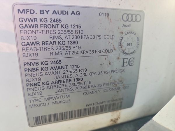 2019 AUDI Q5