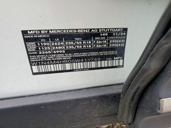 2025 MERCEDES-BENZ GLB GLB250 4MATIC