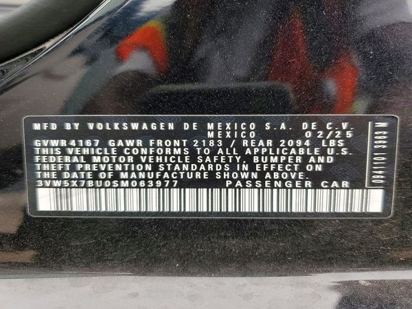2025 VOLKSWAGEN JETTA S