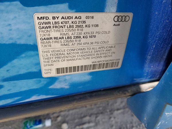 2016 AUDI Q3 Premium Plus