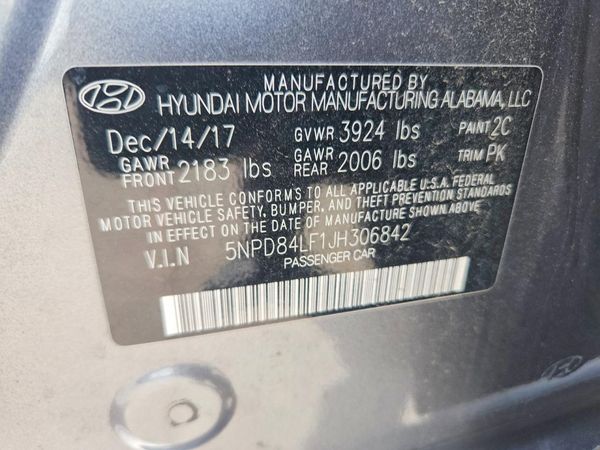 2018 HYUNDAI ELANTRA