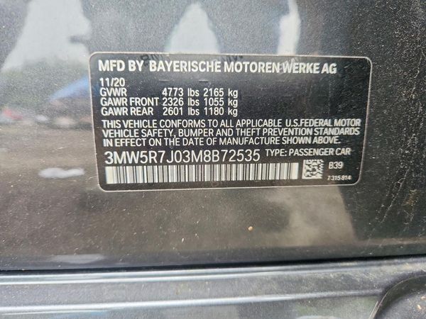 2021 BMW 330XI xDrive