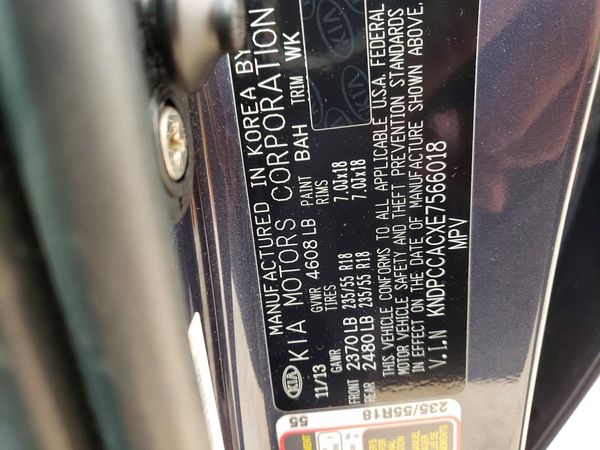 2014 KIA SPORTAGE EX