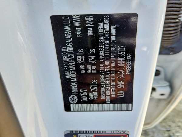2022 HYUNDAI ELANTRA SEL w/Convenience Pkg