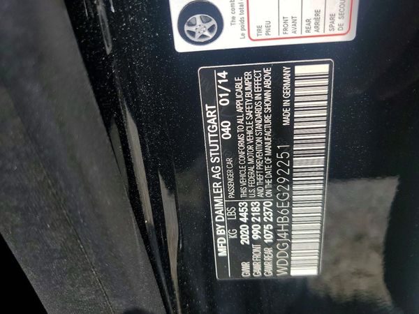 2014 MERCEDES-BENZ C C250