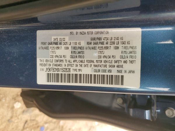 2022 MAZDA CX-5 Preferred Package