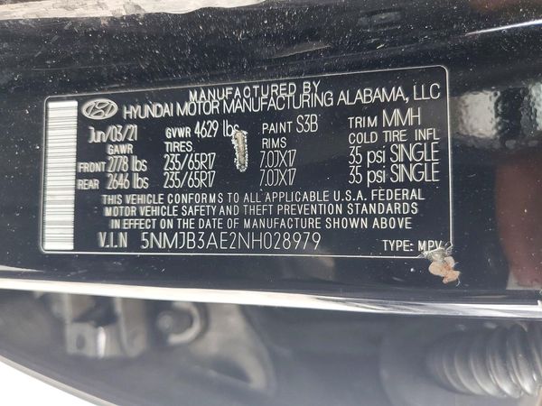 2022 HYUNDAI TUCSON SEL
