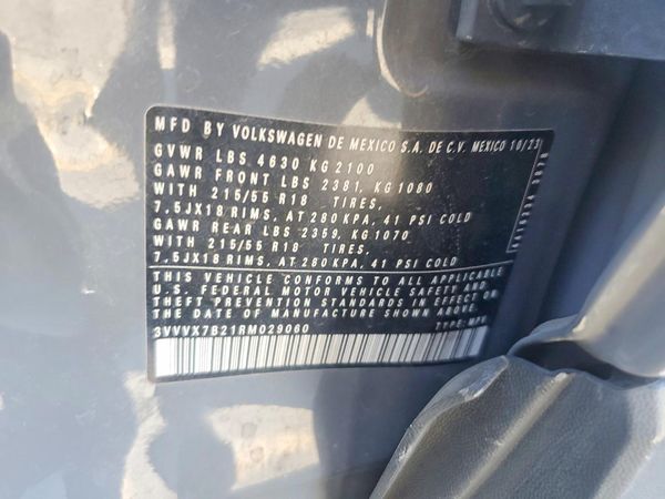 2024 VOLKSWAGEN TAOS 4Motion SE