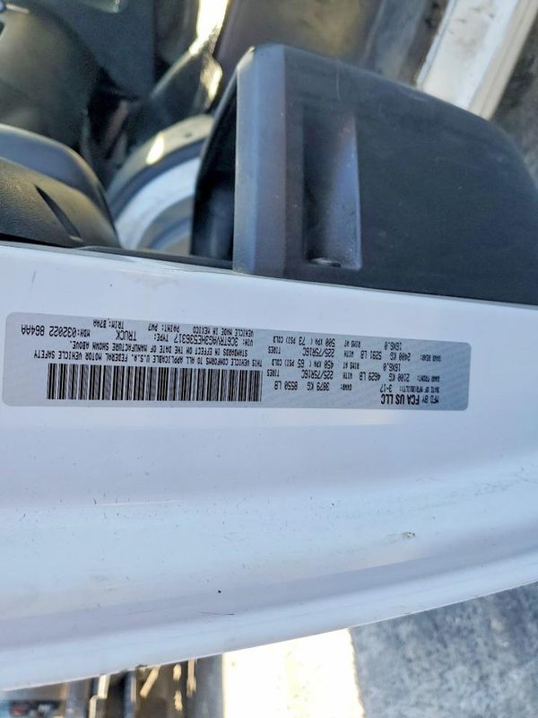 2017 RAM PROMASTER 1500