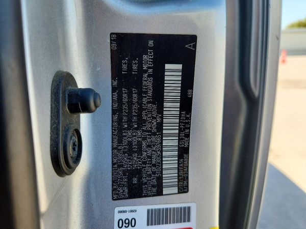 2019 TOYOTA SIENNA