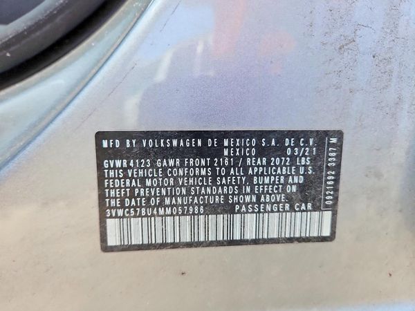 2021 VOLKSWAGEN JETTA S / SE / R-Line