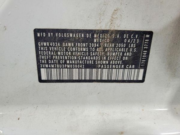 2023 VOLKSWAGEN JETTA