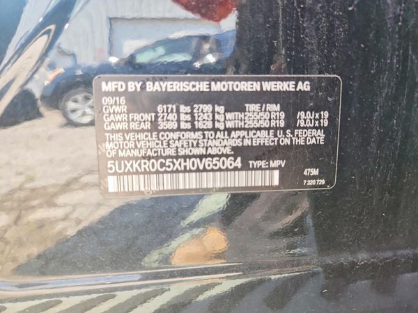 2017 BMW X5 xDrive35i