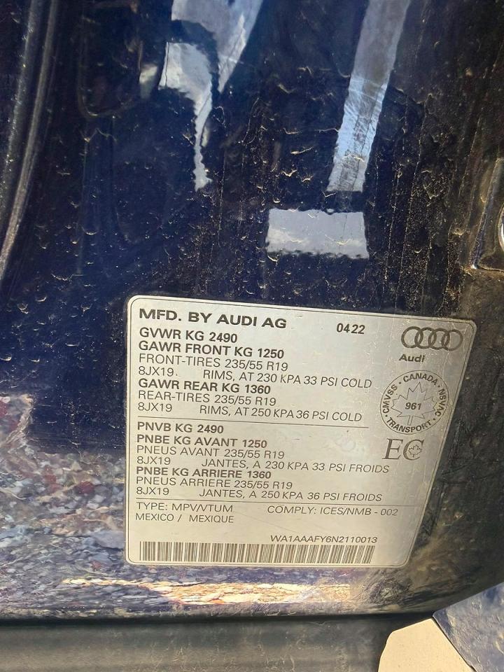 2022 AUDI Q5 quattro Premium