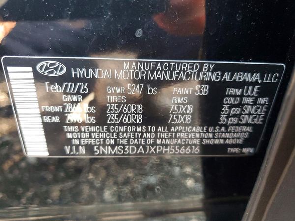 2023 HYUNDAI SANTA FE SEL Premium