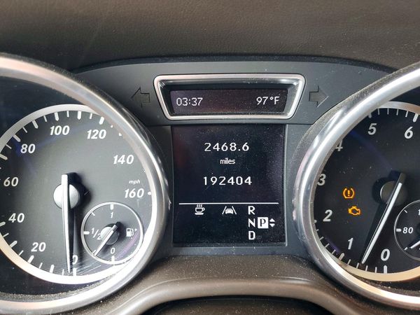 2012 MERCEDES-BENZ ML ML350 4-MATIC