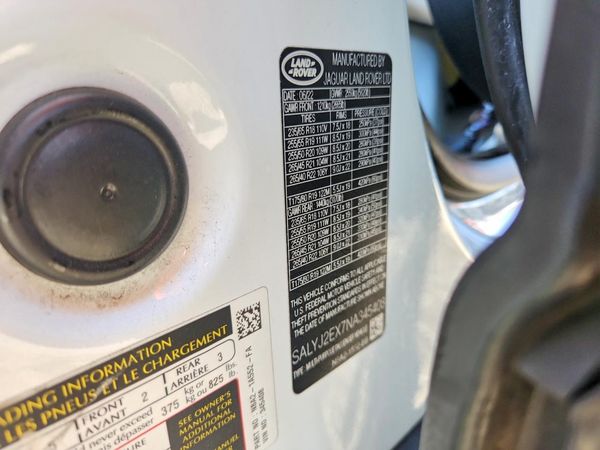 2022 LAND ROVER RANGE ROVER VELAR S