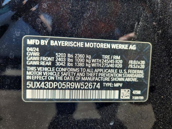 2024 BMW X3 sDrive30i
