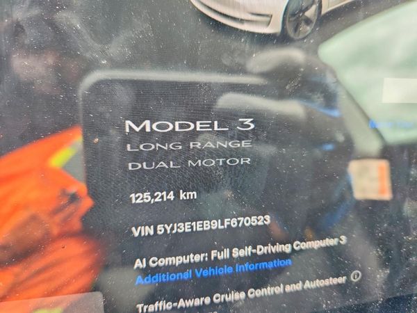 2020 TESLA MODEL 3