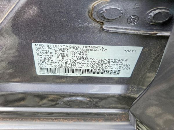 2022 ACURA ILX