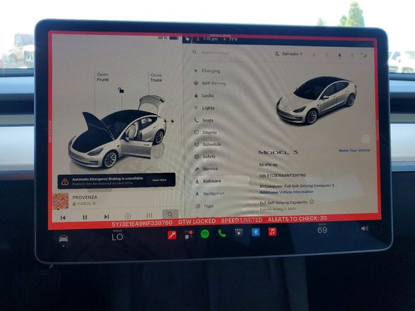 2022 TESLA MODEL 3
